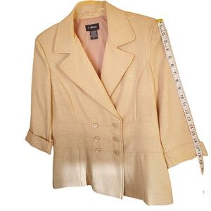 T. Milano skirt suite, color creamy oatmeal, Size: 12